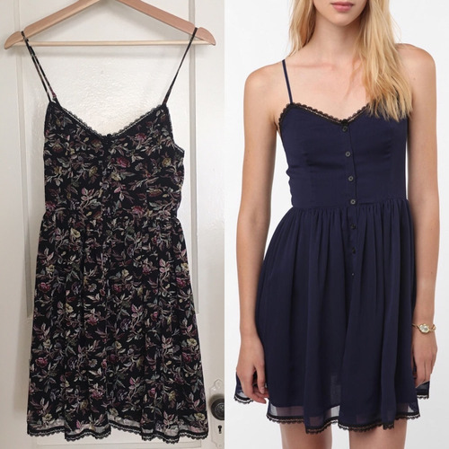 Vestido Fiesta Civil Flores Urban Outfitters