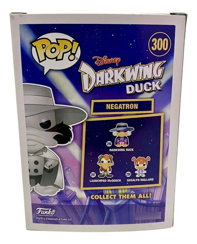 Darkwing Duck Negatron Funko Pop! Sdcc 2017