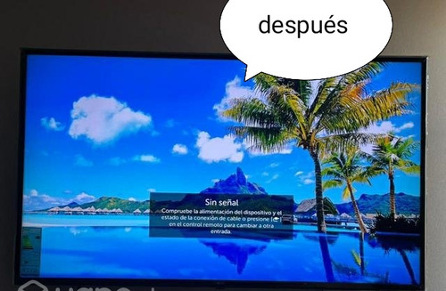 Reparación De Tv Lg 43lj5500 Con Pantalla Azul (Usado)