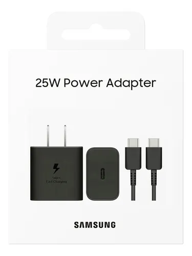 Cargador Original Samsung Galaxy A52s 5g 25w Tipo C A Tipo C