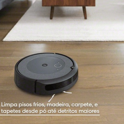 Robô Aspirador De Pó Inteligente Roomba® I3 Irobot