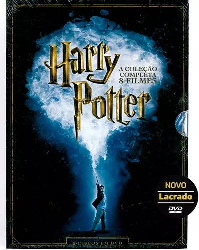 Coleção Completa Dvds Filmes Harry Potter ( 8 Filmes