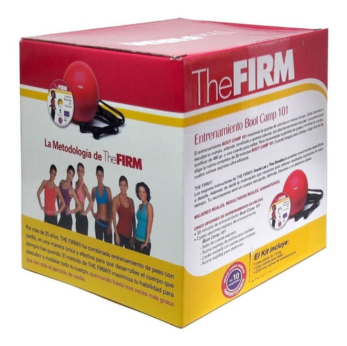 Kit Entrenamiento Boot Camp 101 Pelota 1.8kg Cuerda The Firm