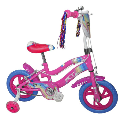 Bicicleta Rin 12 Eva Plt Queendom Para Niñas