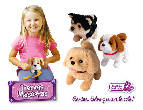 Imagen 4 de 8 de Perro Cachorro Con Sonido Interactivo Tiernas Mascotas