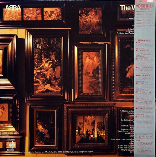Vinilo Abba - The Visitors Edición Japonesa + Obi (Usado)