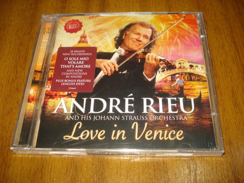 Cd+dvd Andre Rieu / Love In Venice (nuevo Y Sellado) Europeo