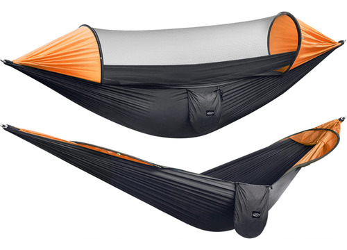 G4free Hamaca Grande Para Acampar Con Mosquitera Paracaídas