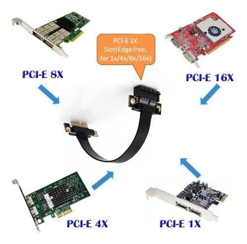 Cable De Extensión Extensor Mustpoint Pci-e Pci Express De