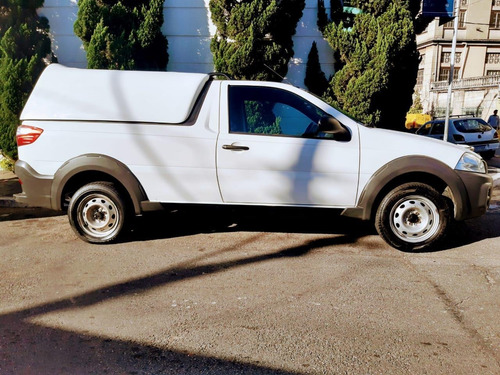 Imagem 7 de 14 de Fiat Strada Working 1.4 Flex Bau Branco Basico Documento Ok