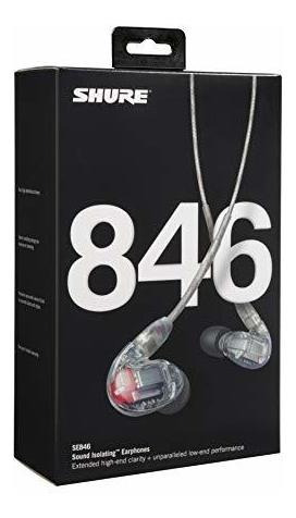Imagen 3 de 6 de Auriculares Aislantes De Sonido Shure Se846cl Con Microdispo
