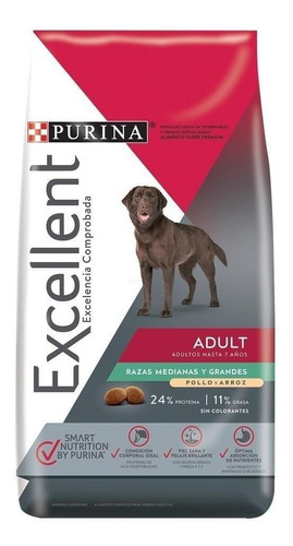 Excellent Raza Media Adulto 3kg