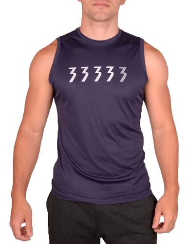 Musculosa 361° Running Hombre Marino Cli