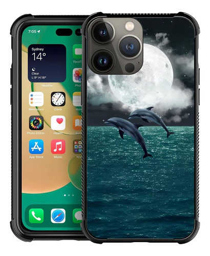 Funda Goodsprout Para iPhone 11 Pro Max-dos Delfines Vuelan