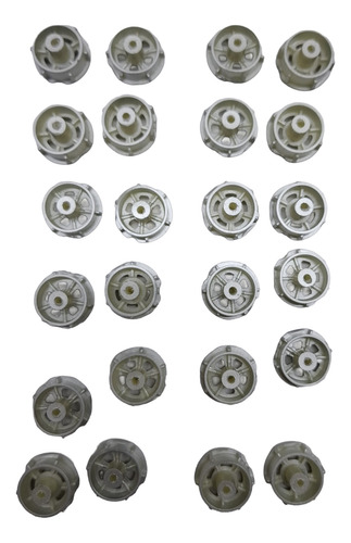 Rines A Escala 1/25 Autos Coleccion Juego 24 Pzas Gris