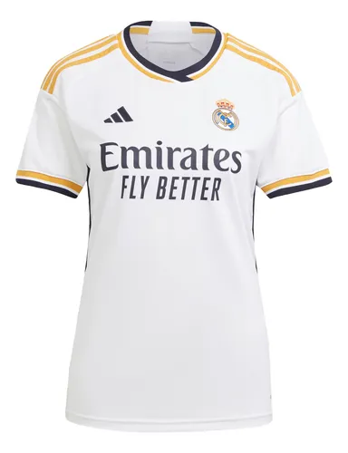 Camiseta Visitante Real Madrid 23/24 Para Niños - Azul adidas