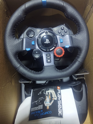 Volante Logitech G29 Ps4 Driving Force Pc Ps3 Color Negro Negro (Usado)