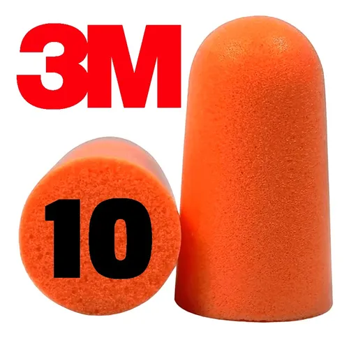 comprar 10 Tapones 3m Protector Oido Reusable 29db Envio Gratis 1100