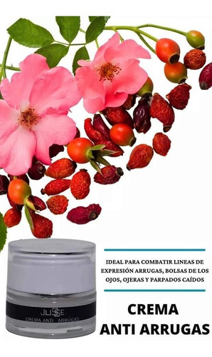 Crema Jusse Anti Arrugas Ojeras Manchas 