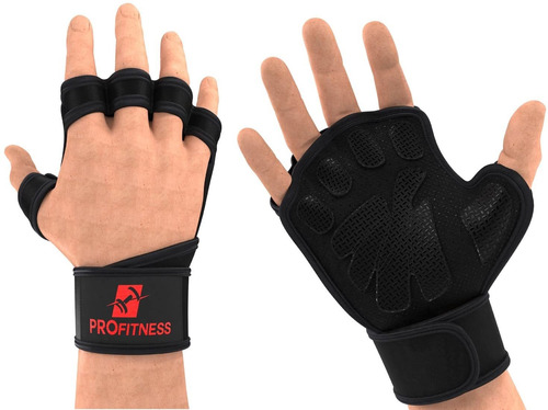 Profitness Guantes De Entrenamiento Cruzados Con Soporte De 