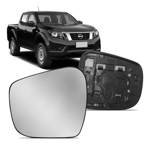 Lente Do Retrovisor Nissan Frontier 2020 Direita 