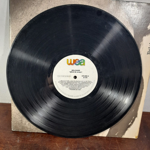 Imagem 7 de 7 de Vinil Lp Belchior Medo De Avião Era Uma Vez Um Homem E O Seu