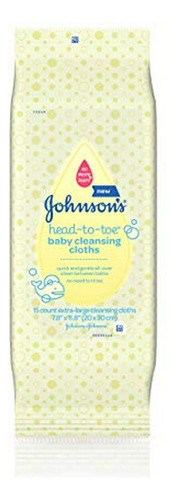 Toallitas Johnson's Limpieza Cabeza A Pies (pack 3)