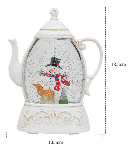Lámpara De Hervidor De Agua De Navidad, Decoración De Luz,