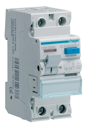 Disyuntor Diferencial Hager 25 - 40 Amp 