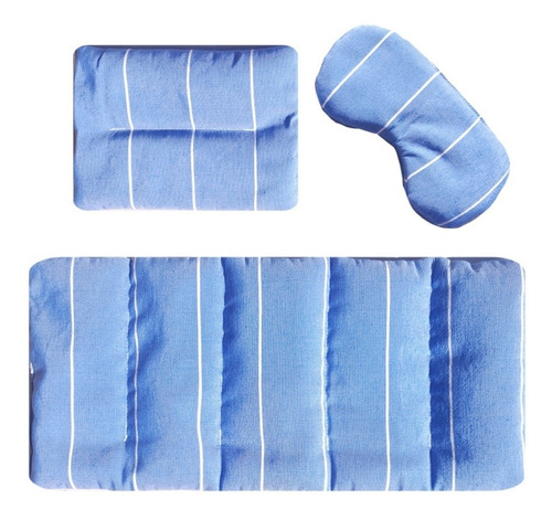 Imagen 1 de 4 de Almohadilla Térmica Semillas Set X3 17x40 / 14x20cm Antifaz