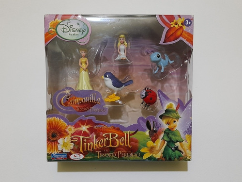 Tinker Bell Y El Tesoro Perdido 2009 Set De Figuras Nuevo