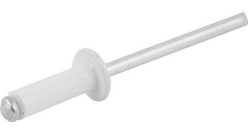 Rebite Alumínio Branco 4,0x16,0 Com 50 Peças - Nove54