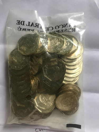 Moneda Riqueza Chullpas D Sillustani Bolsa Sellada Bcr X 50