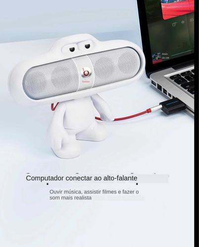 Imagem 5 de 10 de Adaptador De Áudio Microfone Placa De Som