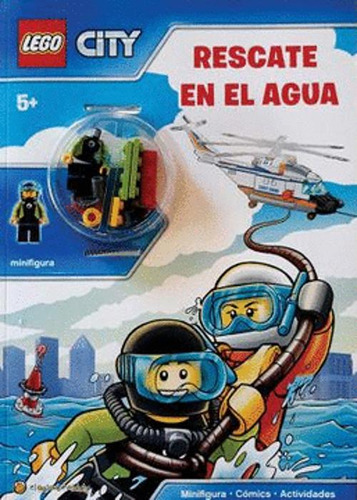 Libro Lego City -  Rescate En El Agua