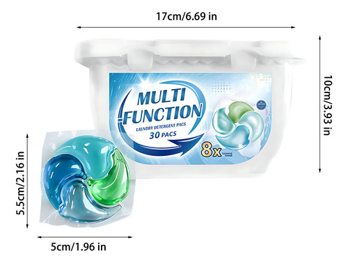 Esferas De Roupa 4 Em 1 Para Limpeza E Remoção De Manchas