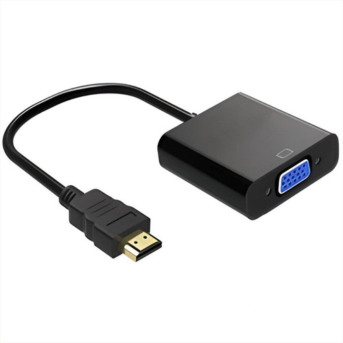 Adaptador Hdmi A Vga Conecta Un Proyector A Tu Notebook