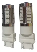 Comprar Bombillo Muelita Led 3157 Luz Rojo 2 Contacto Trasero Stop
