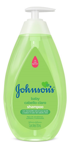 Shampoo Para Bebés Johnsons Manzanilla Natural 750ml