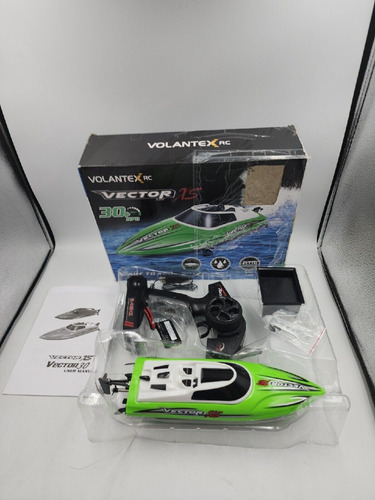 Lancha Radiocontrol 2.4g Volantex Con Batería Extra Completa