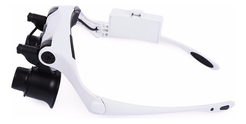 Diadema Con Lupa Led, Linterna Frontal, Microscopio, Joyería
