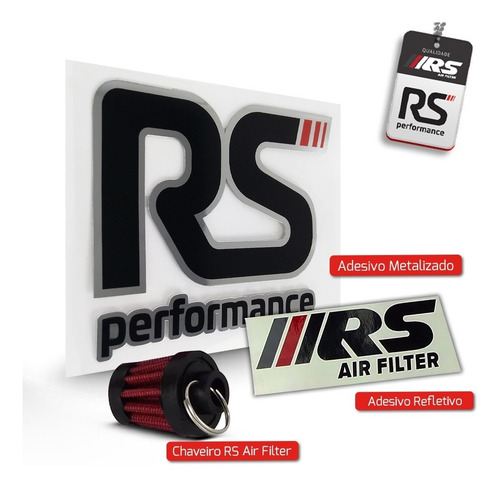 Imagem 2 de 7 de Filtro De Ar Esportivo Duplo Fluxo Rsd65150 Vermelho