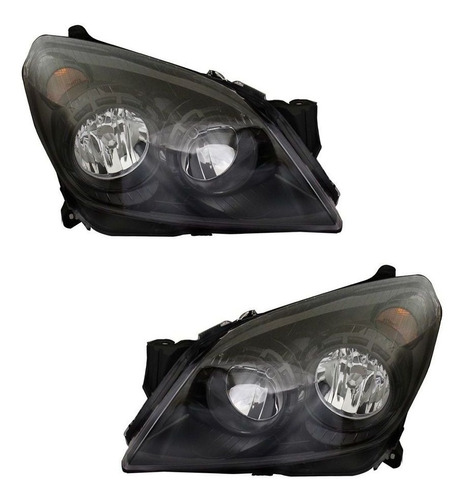 Par Faros F/negro S/motor Astra Hatchback 2006 2007 2008 Des