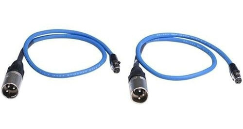 Sound Devices Xl-2 Cables, 2 Cables Ta3-f A Xlr-m (macho) De