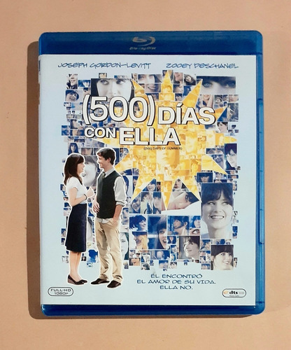 500 Days Of Summer ( 500 Días Con Ella ) - Blu-ray Original