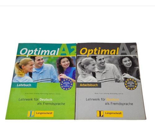 Optimal A2 -lehrwwerk Y Arbeitsbuch- Como Nuevo - Sin Cds