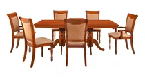 Comprar Comedor Martina Con Extensión 4 Sillas + 2 Sitiales