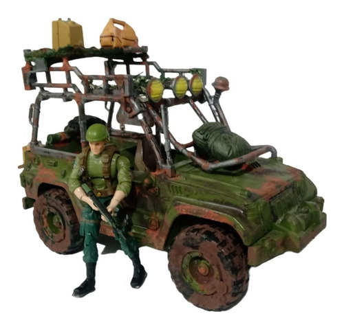 G.i.joe Figuras De Acción Y Compatibles J E E P Custom (Usado)