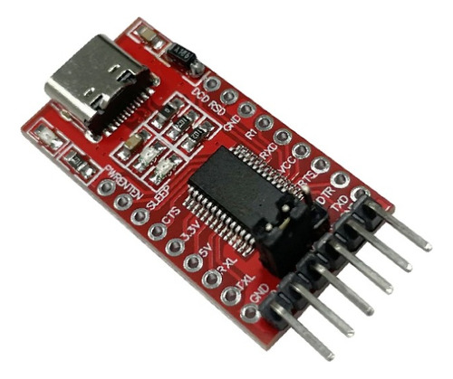 Ft232rl Ftdi Módulo Usb A Uart Con Conector Usb Tipo C