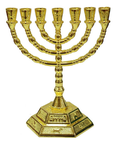 12 Tribus De Israel Jerusalem Temple Menorah Elige Entr...